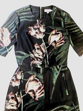TED BAKER Romper! Fall Garden Pattern